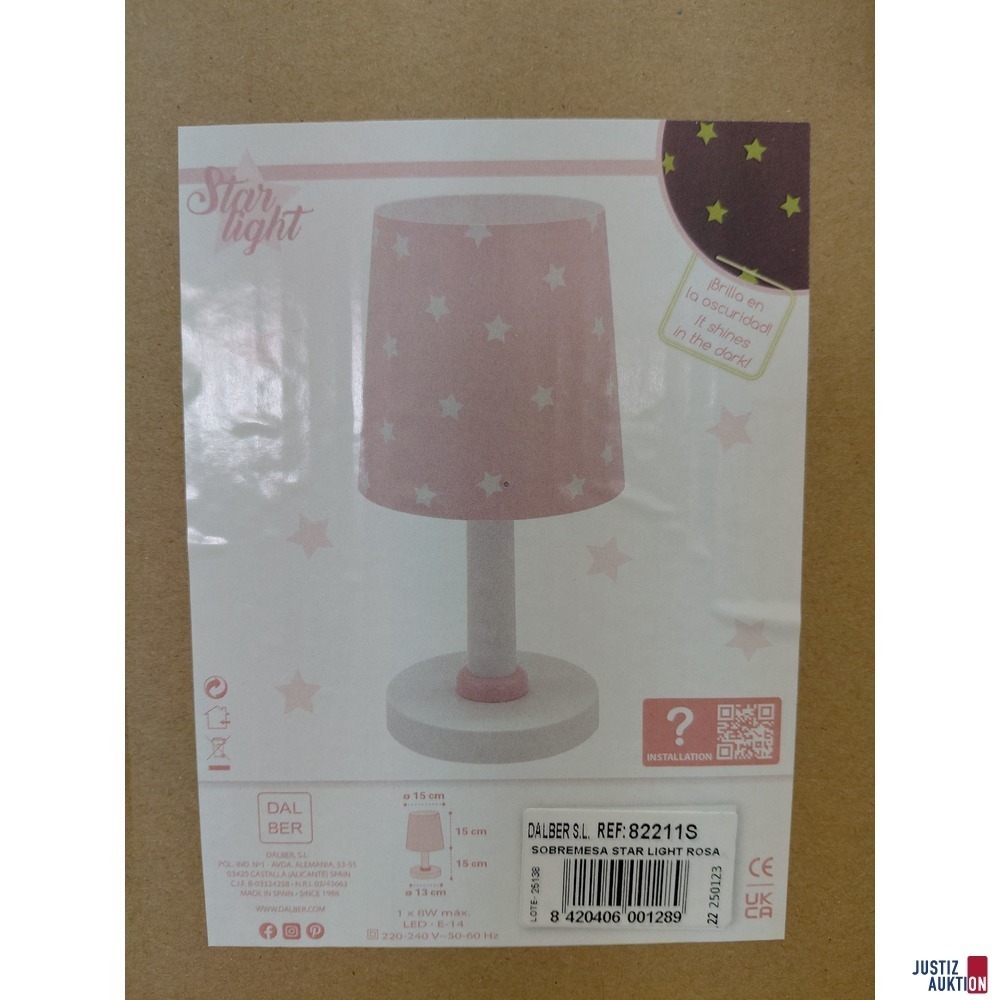 Kinder-Nachttischlampe von Dalber