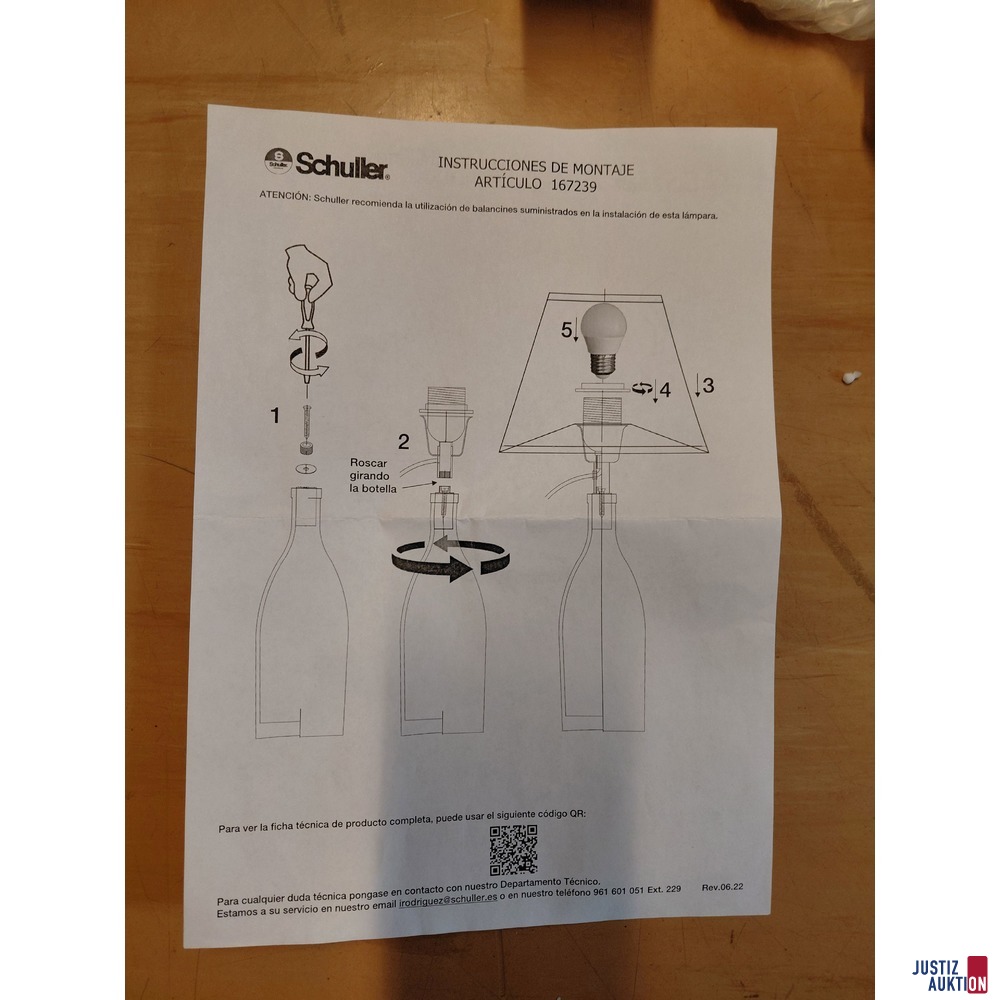 Schuller Tischlampenset