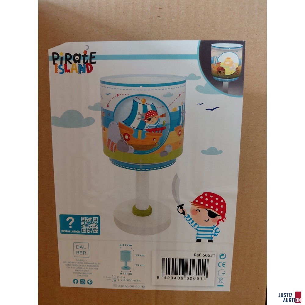 Kinder-Nachttischlampe von Dalber