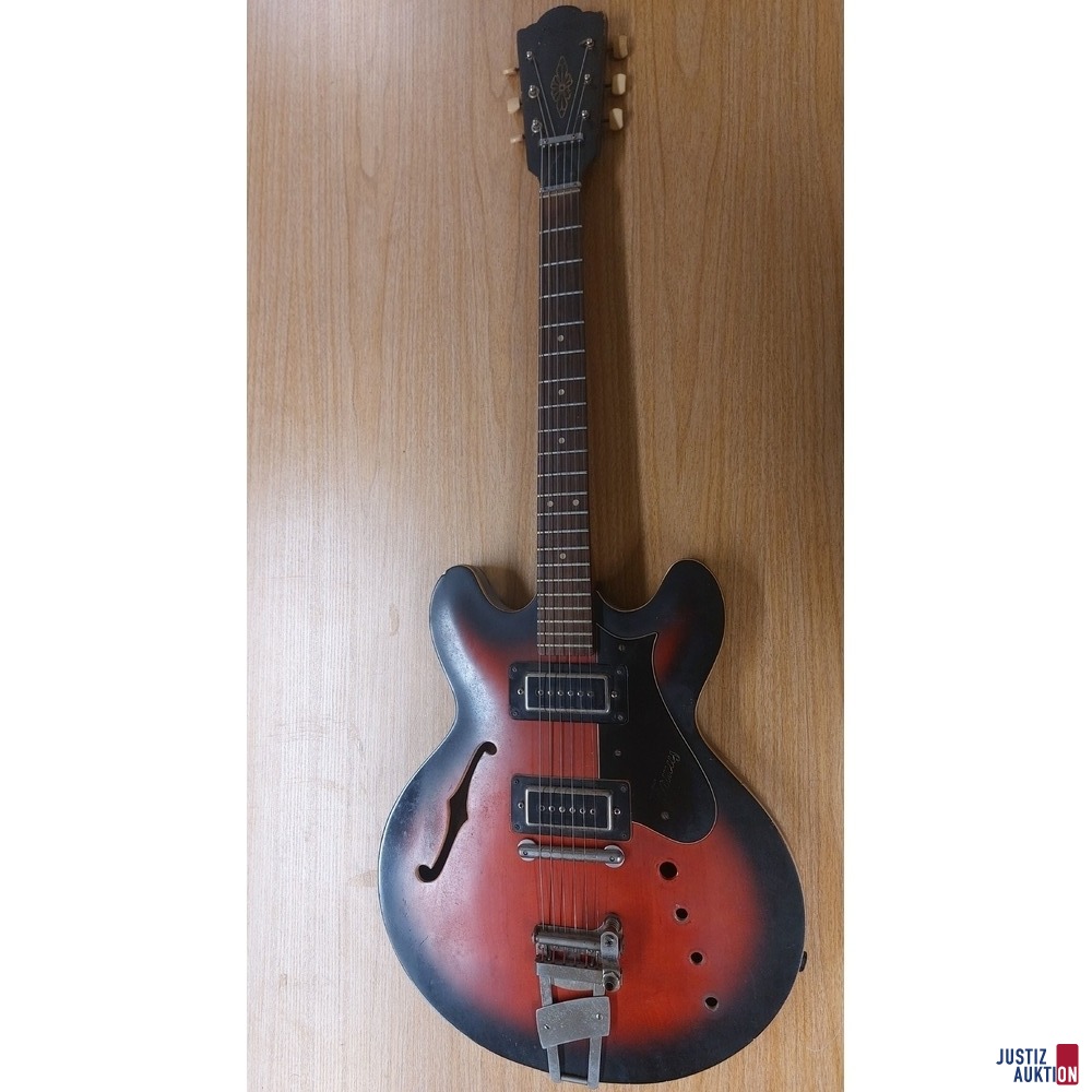 Framus Atlantic E-Gitarre - ca. 1965 gebraucht/Gebrauchsspuren vorhanden