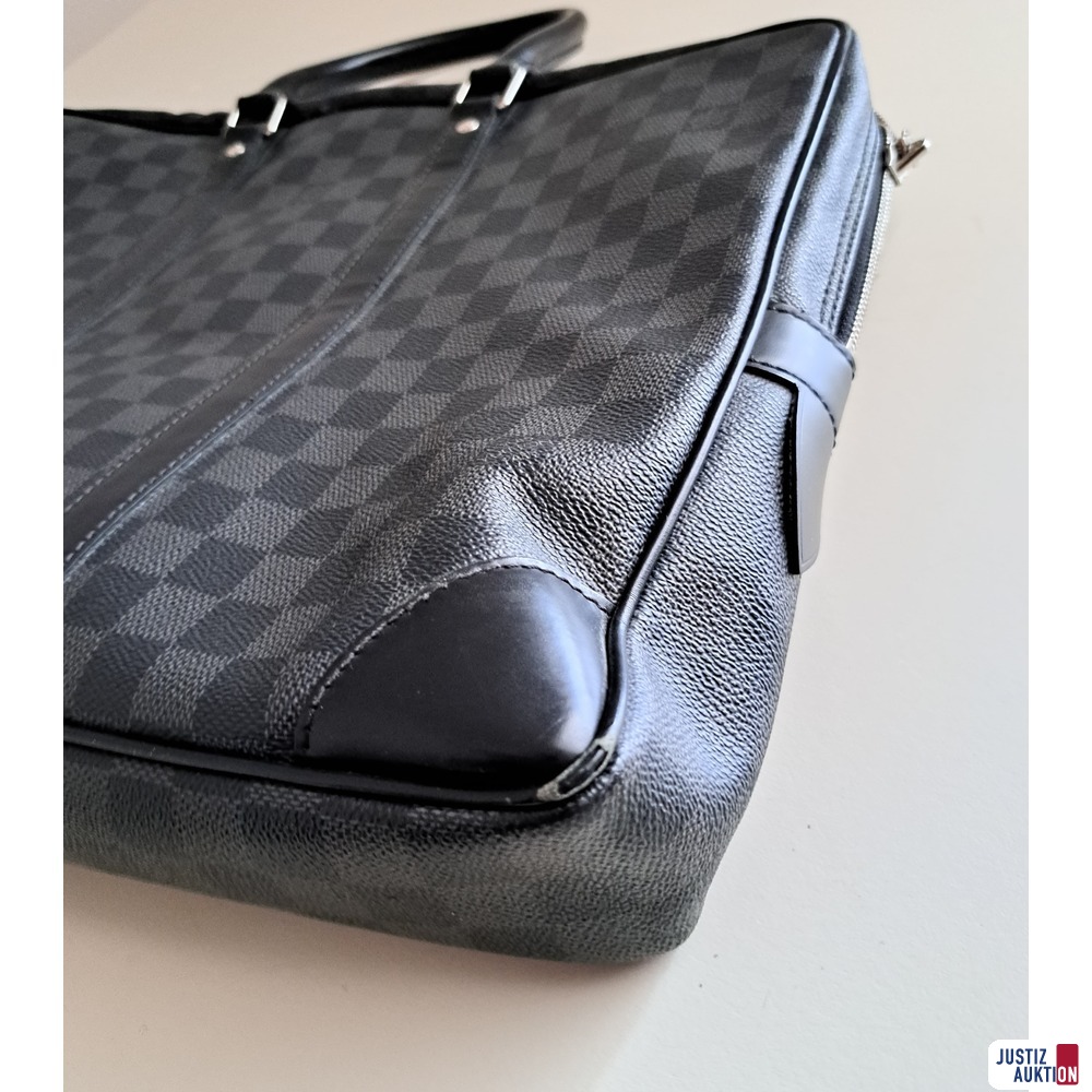Aktentasche von Louis Vuitton schwarz