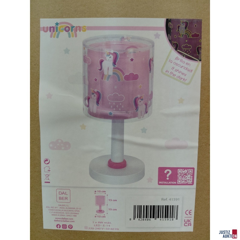 Kinder-Nachttischlampe von Dalber