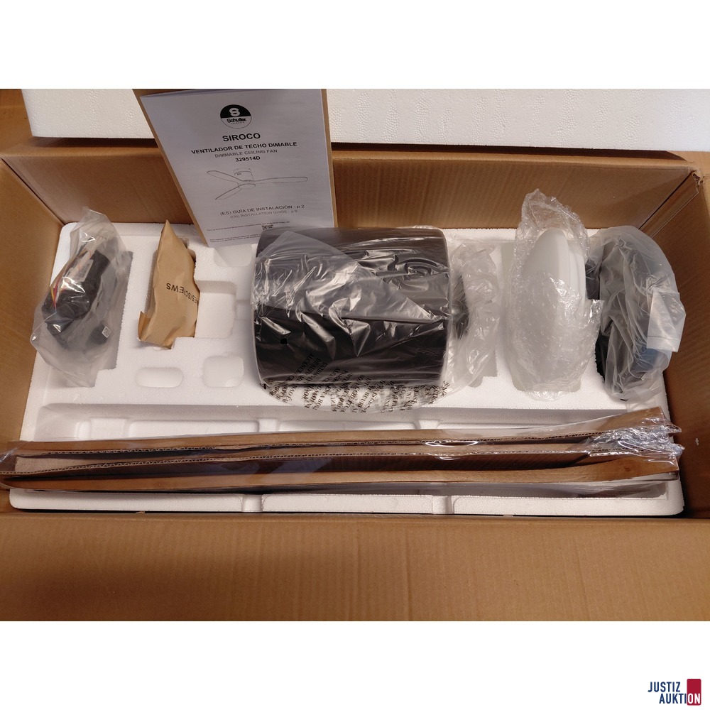 Dimmbarer Deckenventilator von Schuller