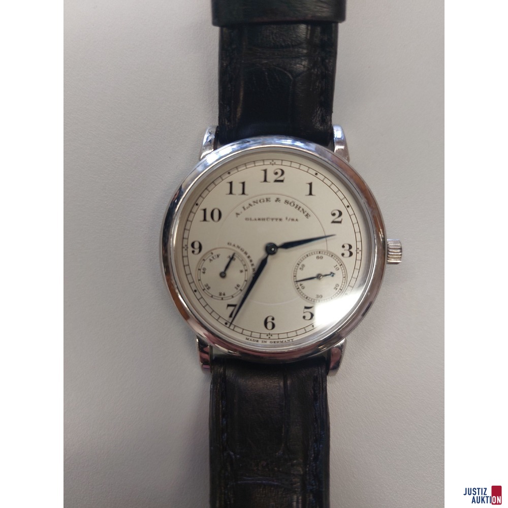 Armbanduhr A.Lange &amp; Söhne getragen/Tragespuren vorhanden