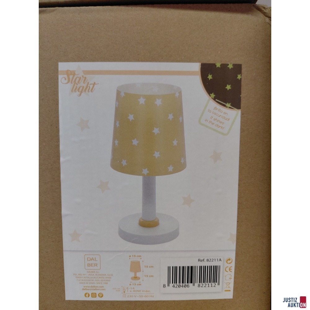 Kinder-Nachttischlampe von Dalber