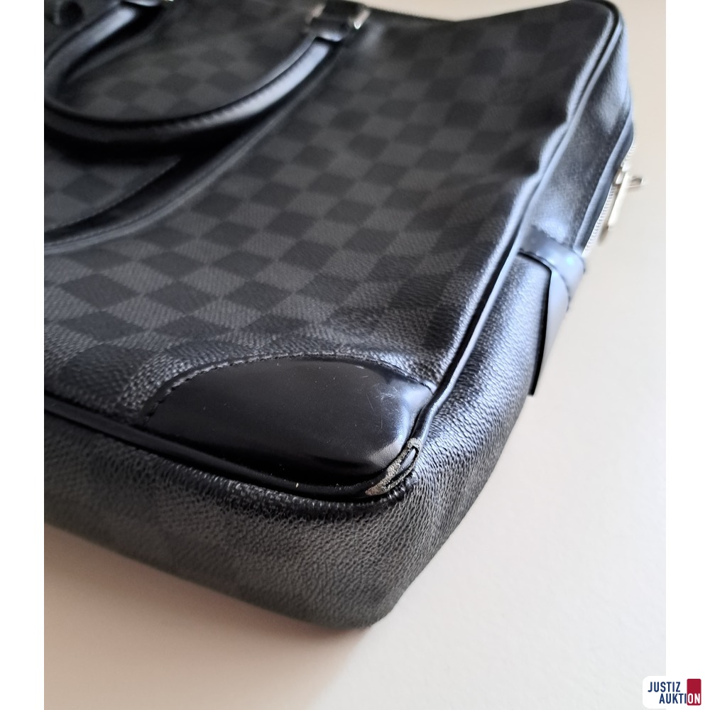Aktentasche von Louis Vuitton schwarz