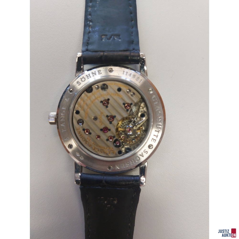Armbanduhr A.Lange &amp; Söhne getragen/Tragespuren vorhanden