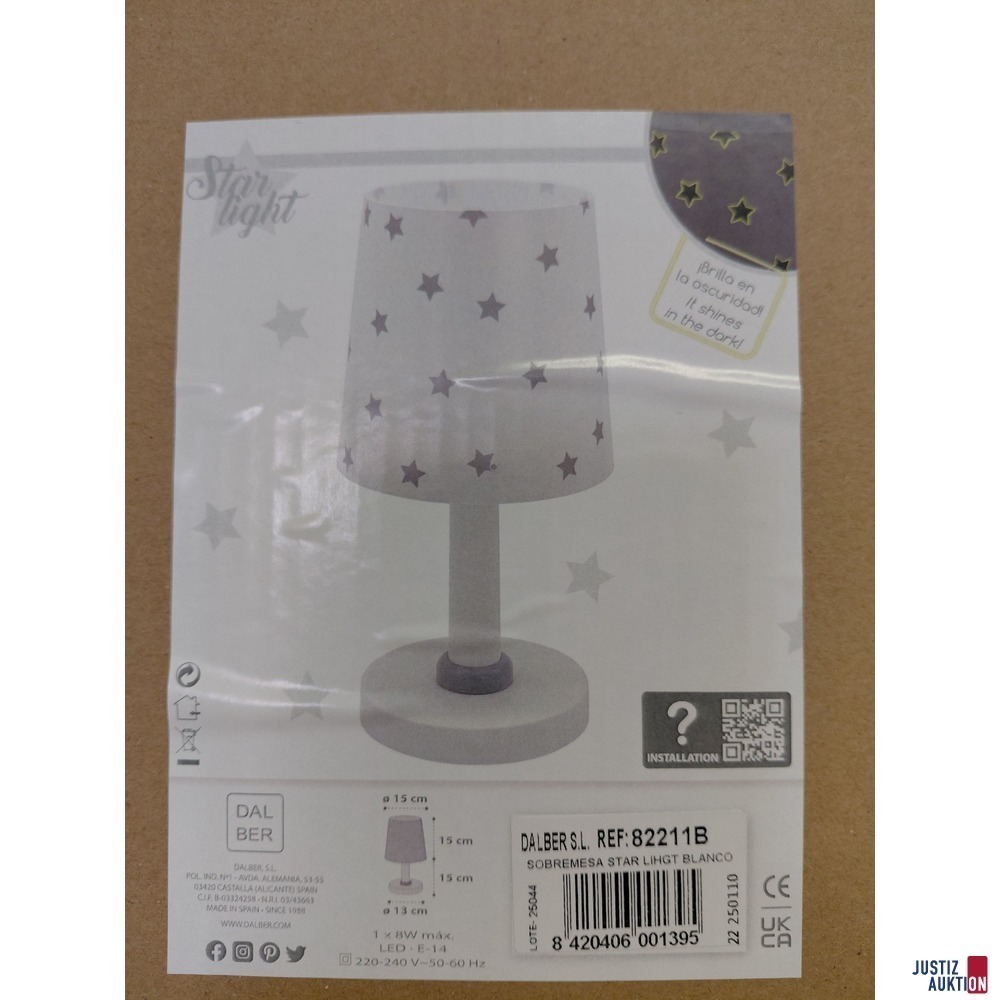 Kinder-Nachttischlampe von Dalber