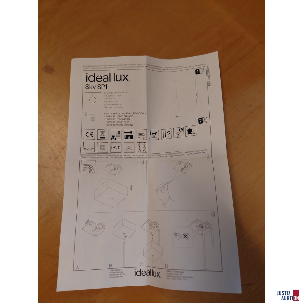 Pendelleuchte von Ideal Lux