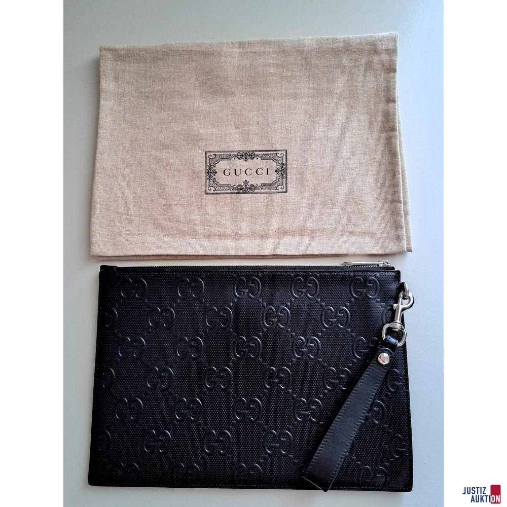 Herren Clutch von Gucci schwarz