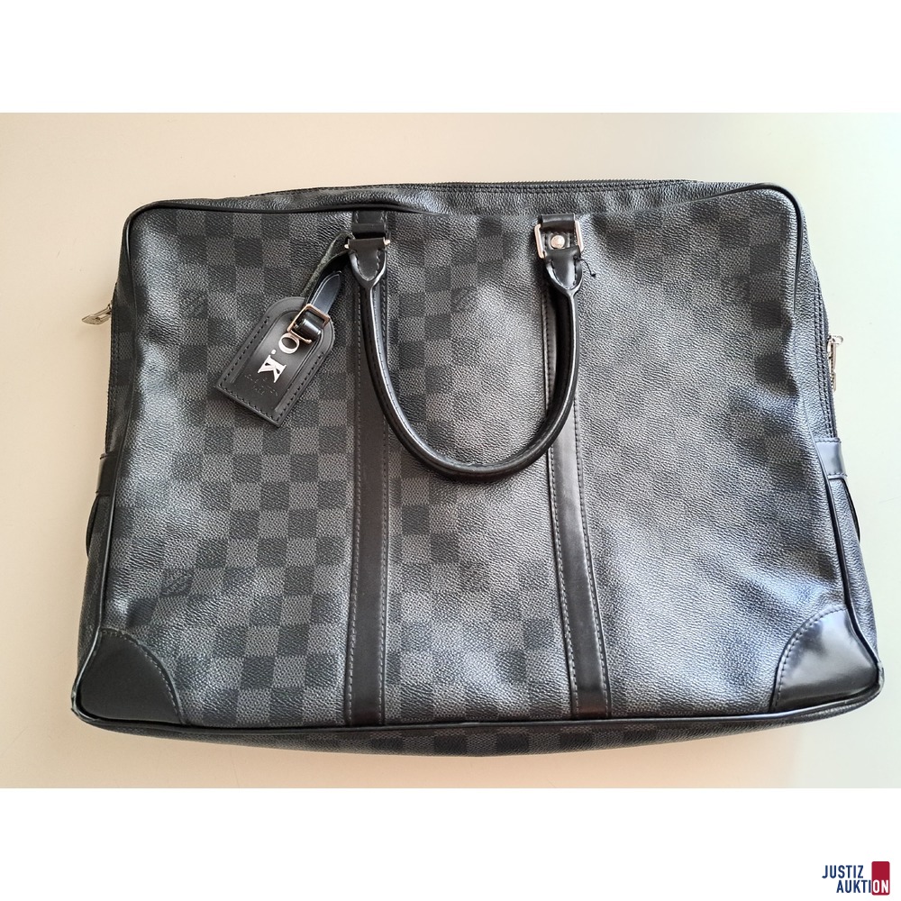 Aktentasche von Louis Vuitton schwarz