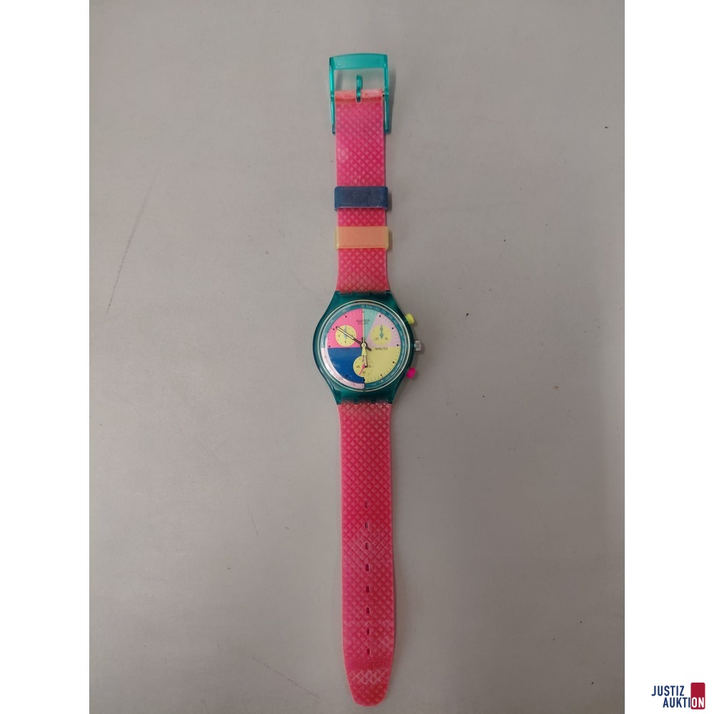 Swatch Modell 2355 -&nbsp;&nbsp;Batteriebetrieben&nbsp;Plastikband