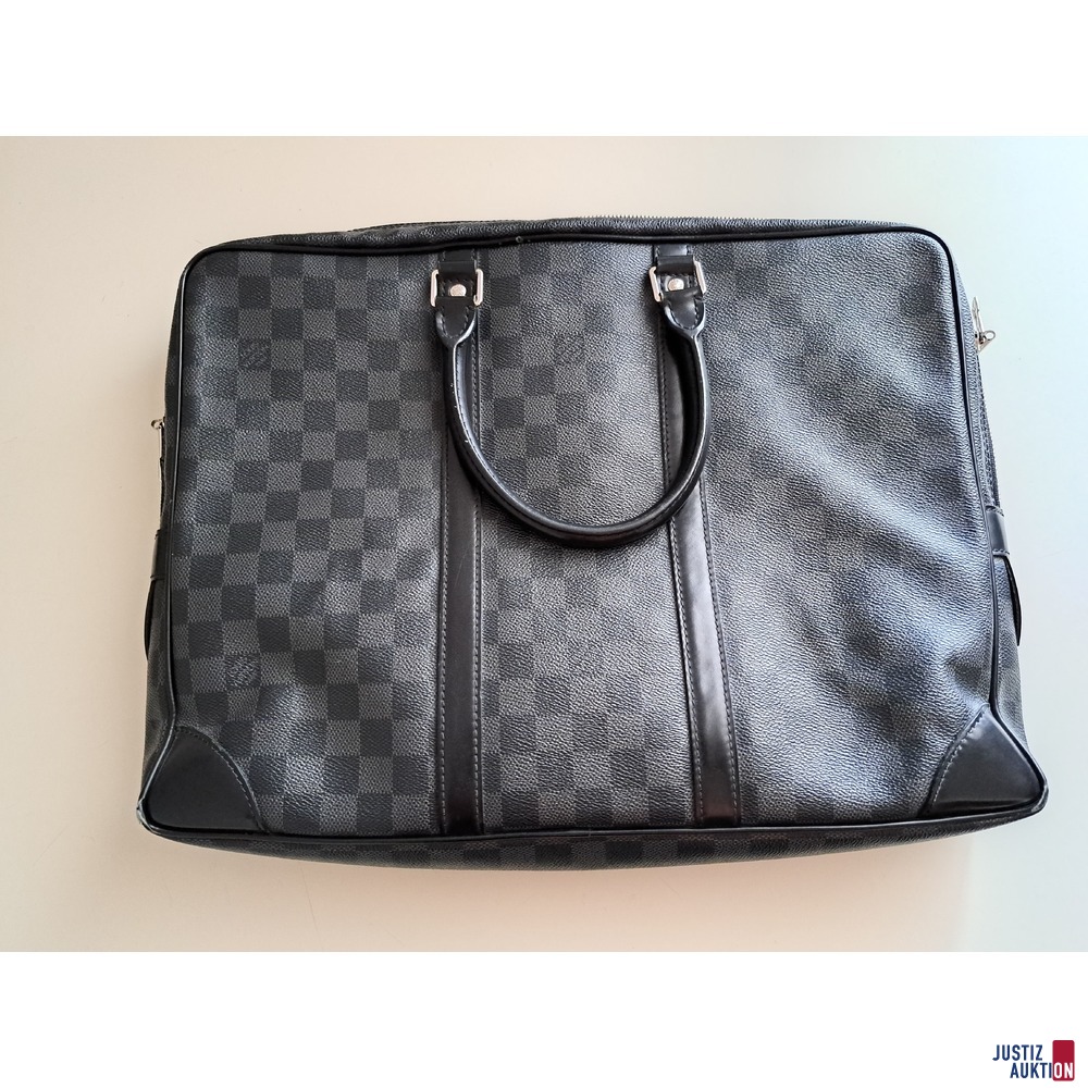 Aktentasche von Louis Vuitton schwarz