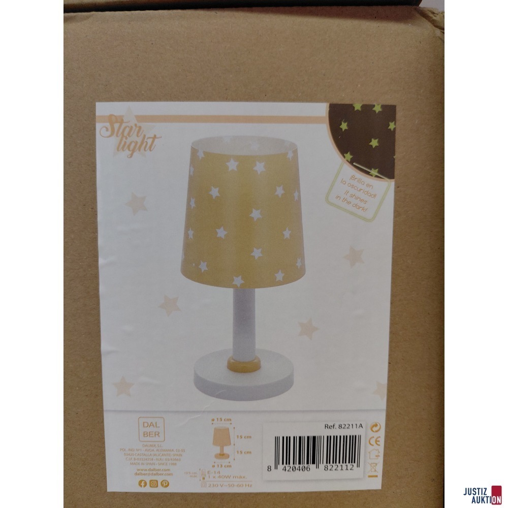 Kinder-Nachttischlampe von Dalber