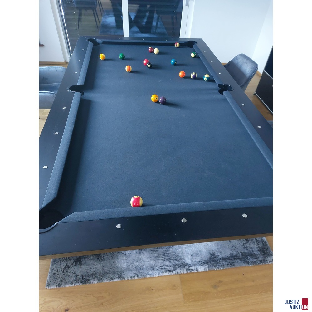 Billiard Kombi Tisch mit Essplatte