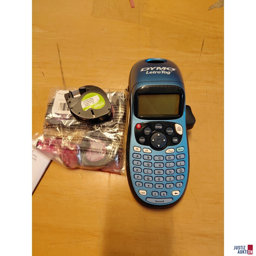 Dymo Label Marker Modell Letratag 100h&comma; inkl&period; Zubeh&ouml;r&comma; gebraucht