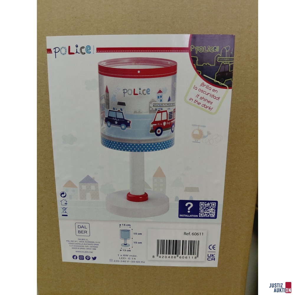 Kinder-Nachttischlampe von Dalber