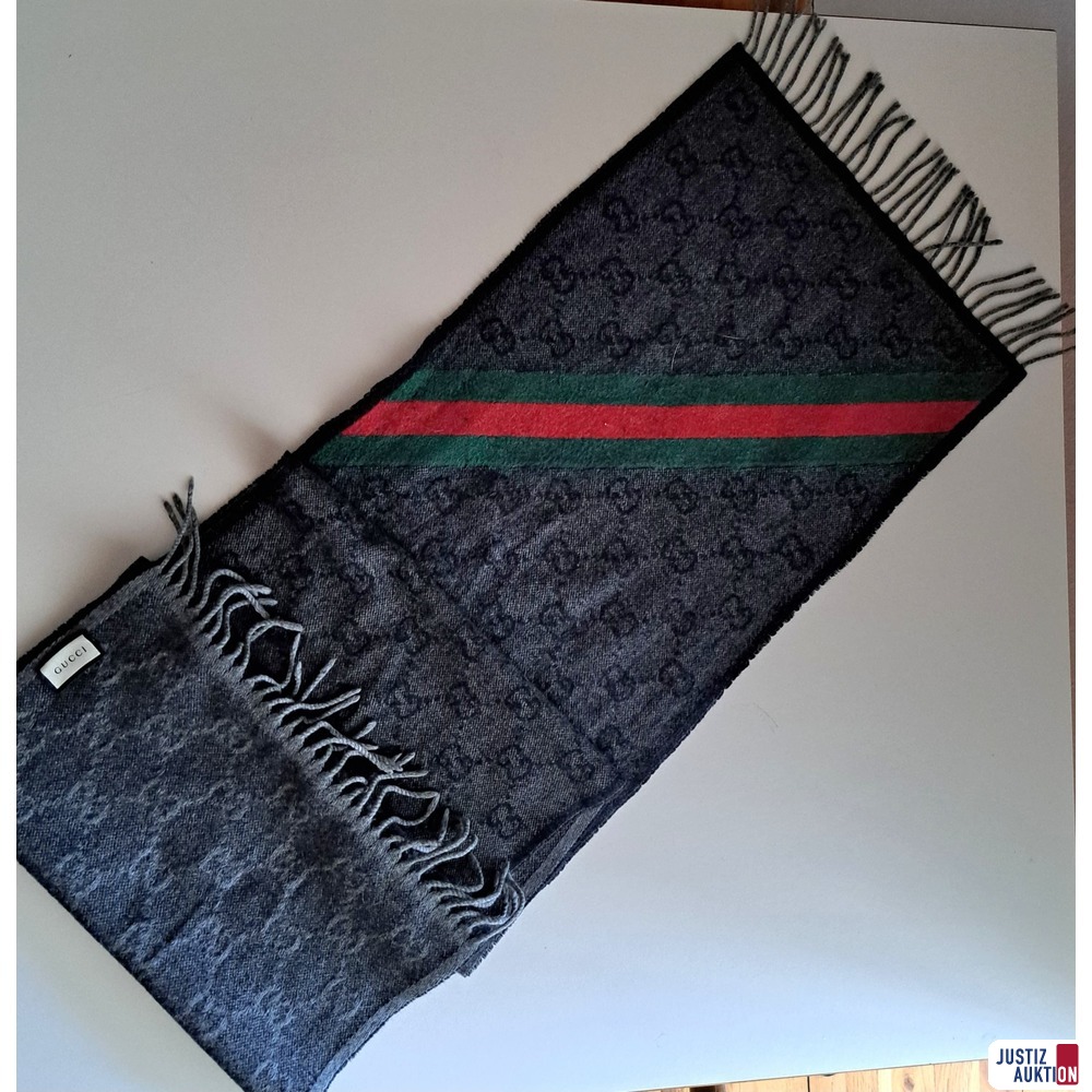 Herrenschal von Gucci, Länge 170cm breite 30cm​​​​​​​ - getragen