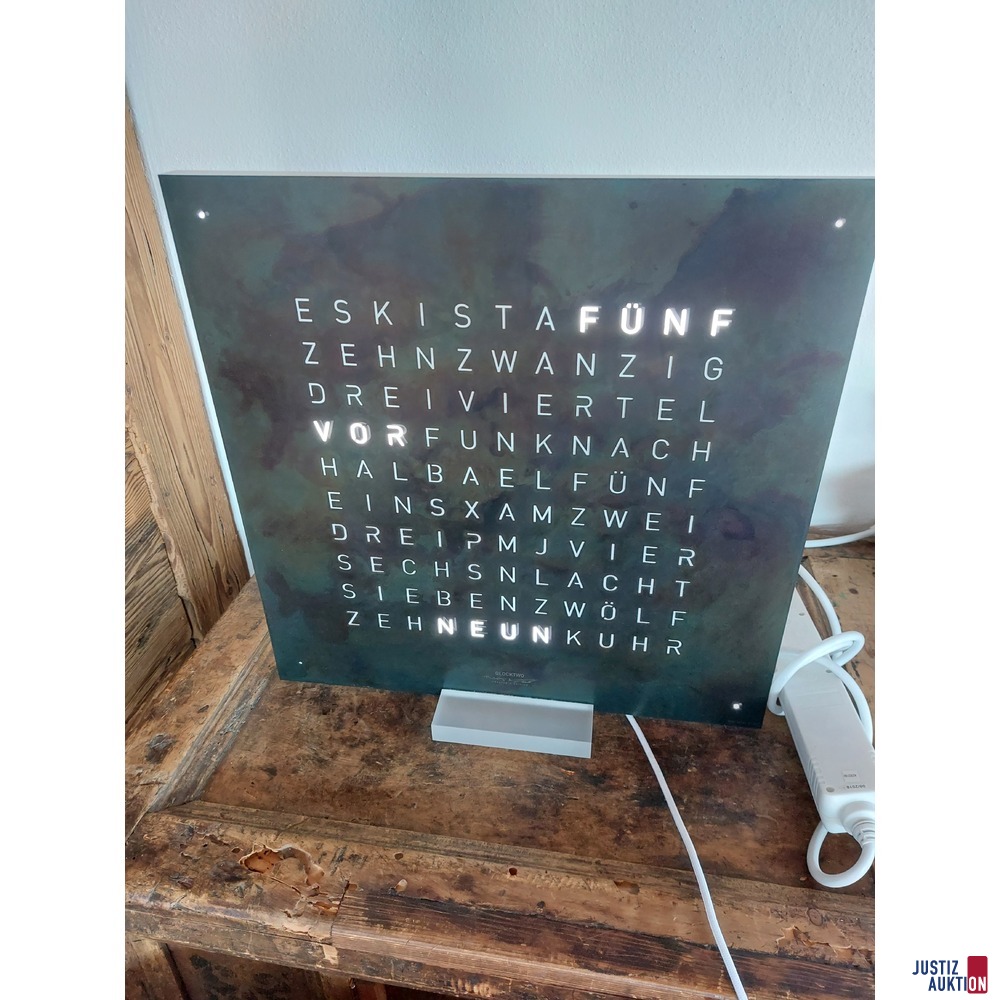 CLOCKTWO Classic Raw Iron 45 x 45cm gebraucht