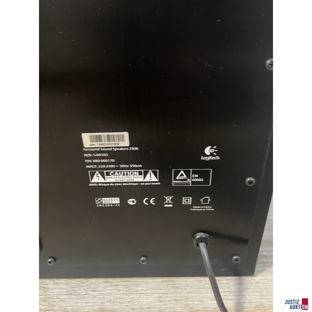 Rückseite Subwoofer 2