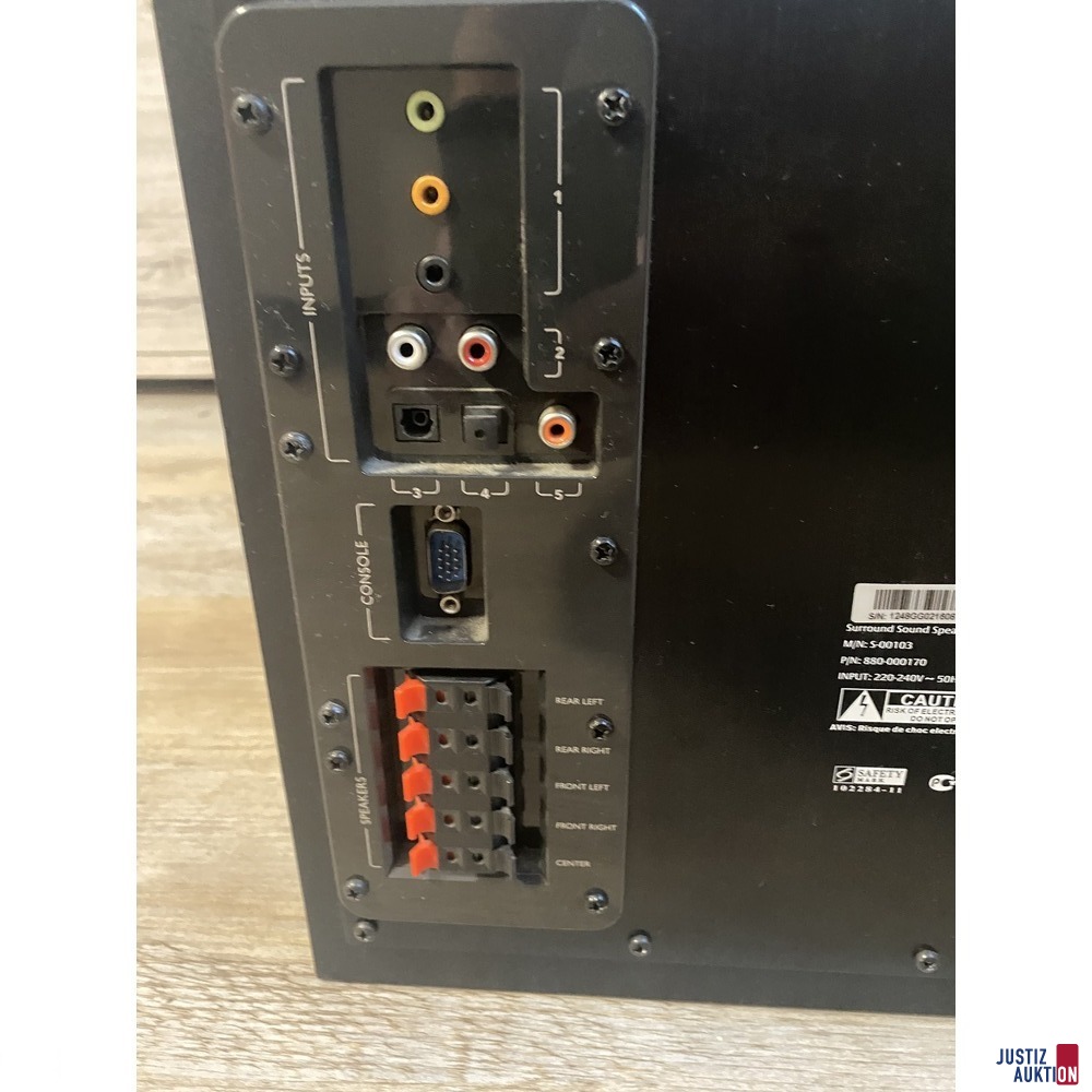 Rückseite Subwoofer 3