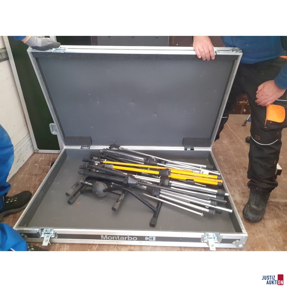 Zubehör in Transportkoffer