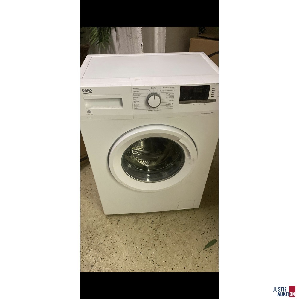 Waschmaschine von vorne