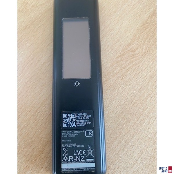 Fernbedienung von hinten