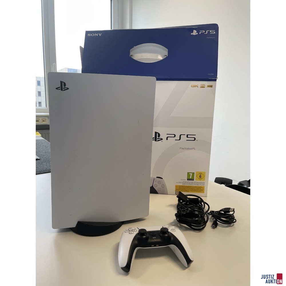 Playstation inkl. Zubehör