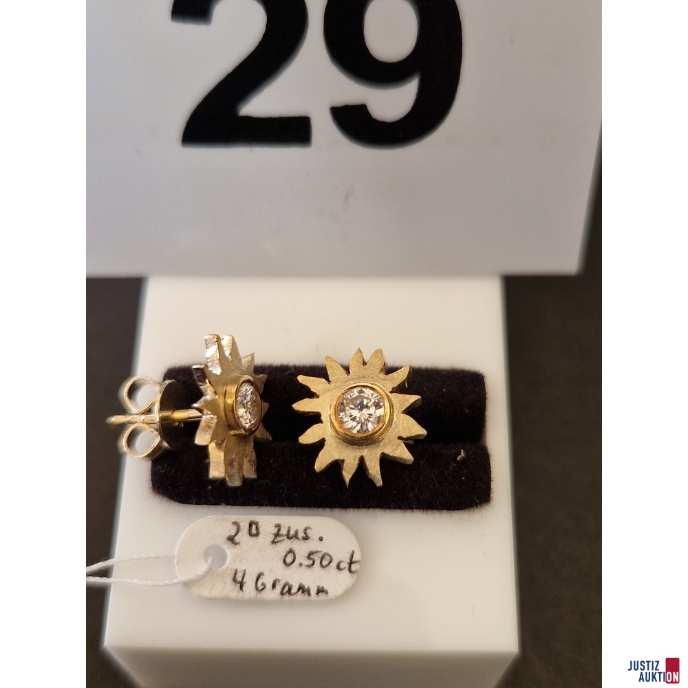 Ohrstecker gold