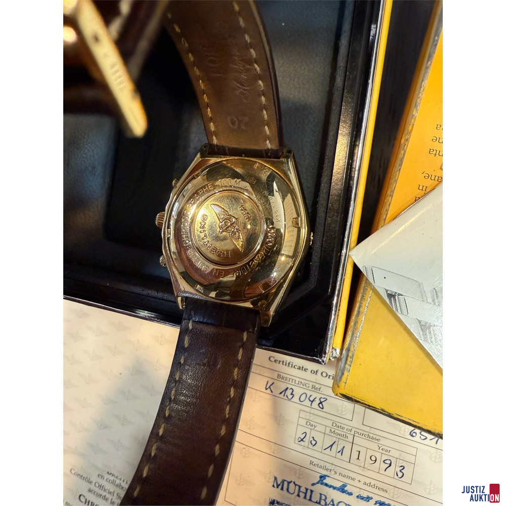 Breitling R&uuml;ckseite