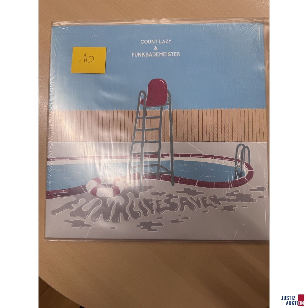 Schallplatte - Count Lazy &amp&semi; Funkbademeister&comma; Funklifes
