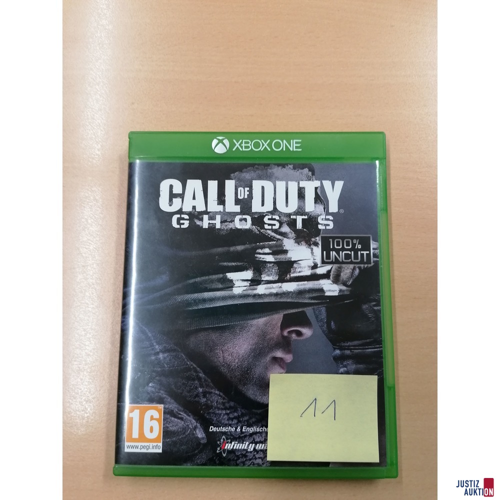 X-Box Spiel Call of Duty Ghosts gebraucht