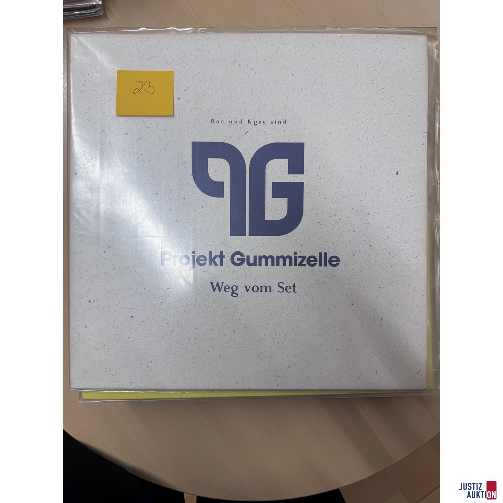 Schallplatte - Weg Vom Set Projekt Gummizelle&comma; 827320