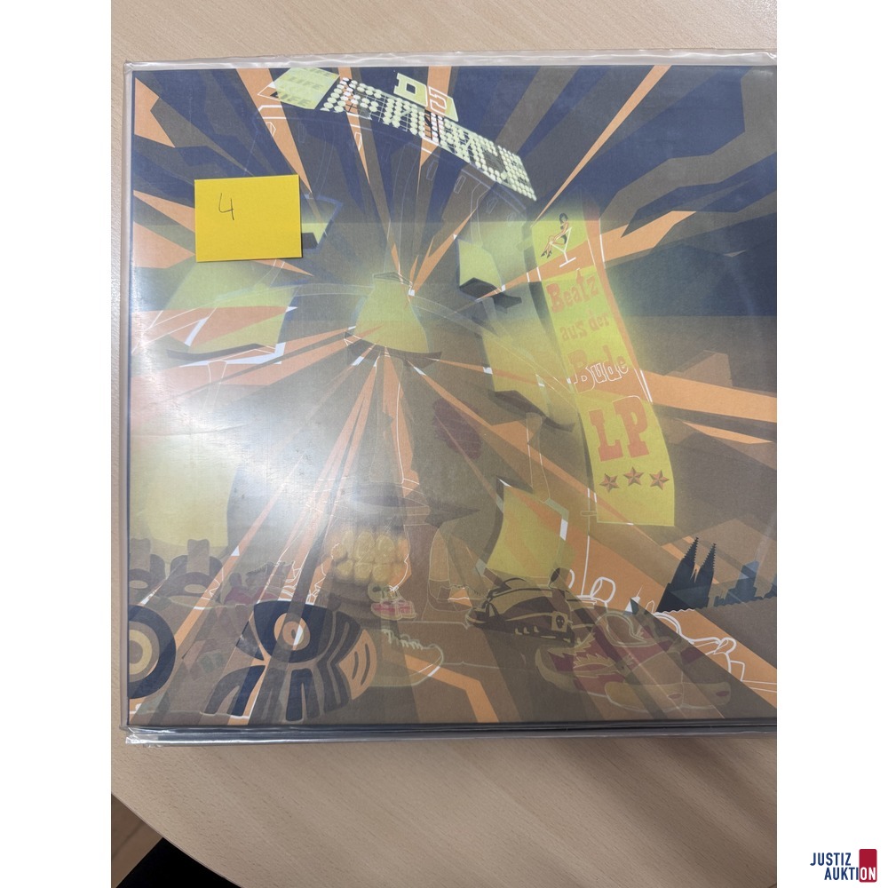 Schallplatte - DJ Lifeforce Beatz aus der Bude