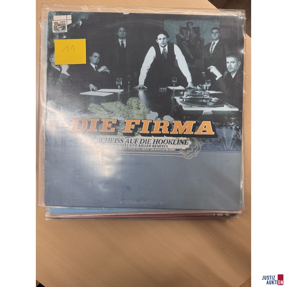 Schallplatte - Die Firma&comma; Scheiss auf die Hookline