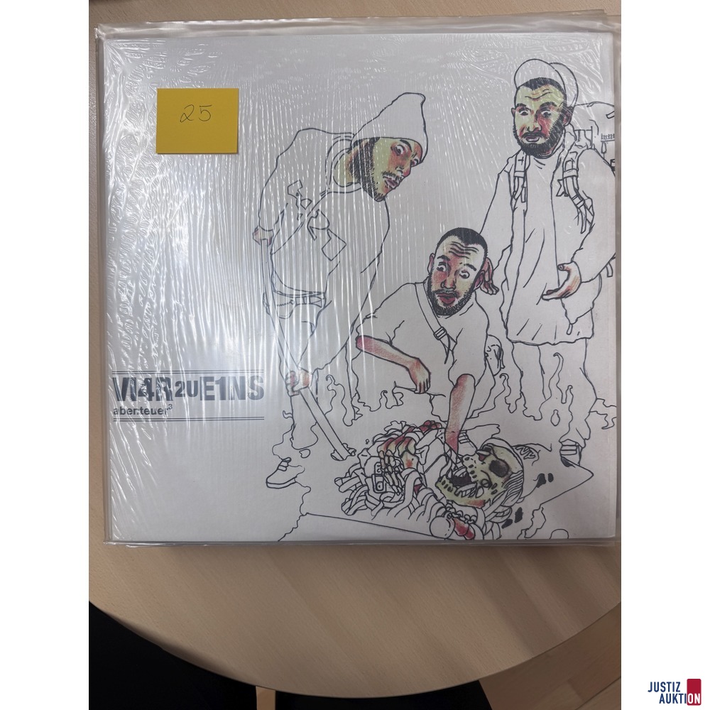 Schallplatte - Abenteuer Hoch 3&comma; 4 Zu 1&comma; 154127