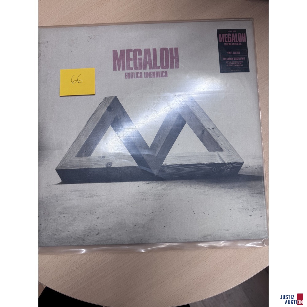 Schallplatte - Megaloh&comma; Endlich unendlich