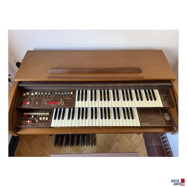 Orgel von oben