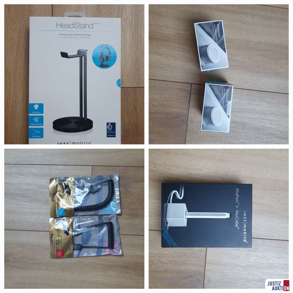 Hdmi Kabel&comma; Kopfh&ouml;rer-St&auml;nder&comma; AluPen&comma; MagsSafe Charger