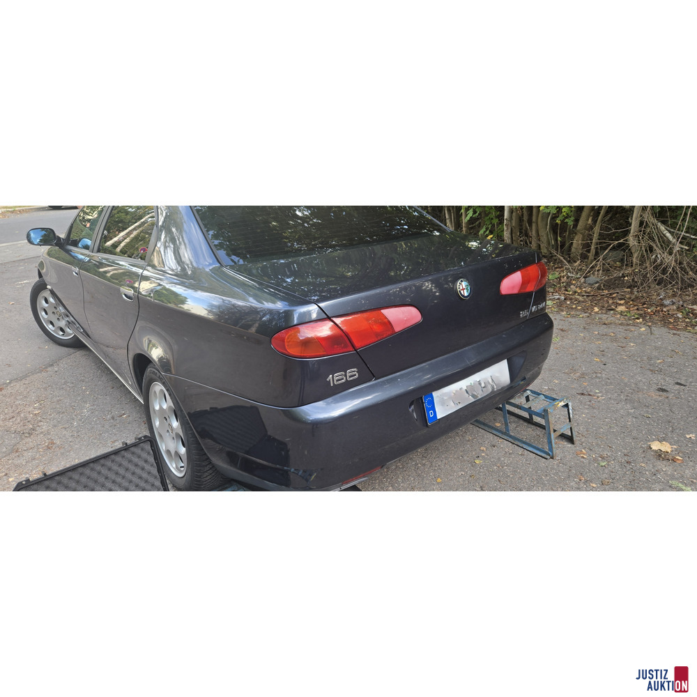 Alfa Romeo 166 2.5 V6 24V; Baujahr 2000; HU 07/28 – foto 2 – kavel bij Justiz-Auktion, Chemnitz