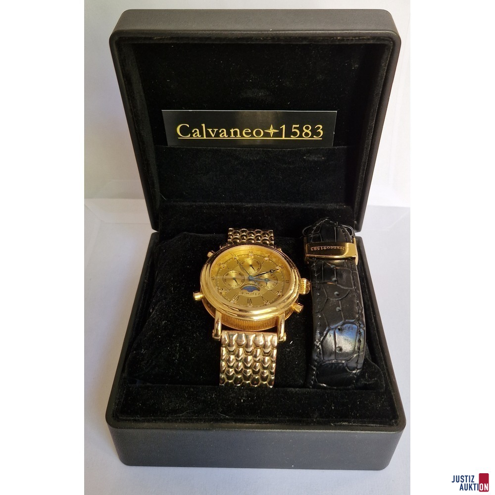 Uhr in Box