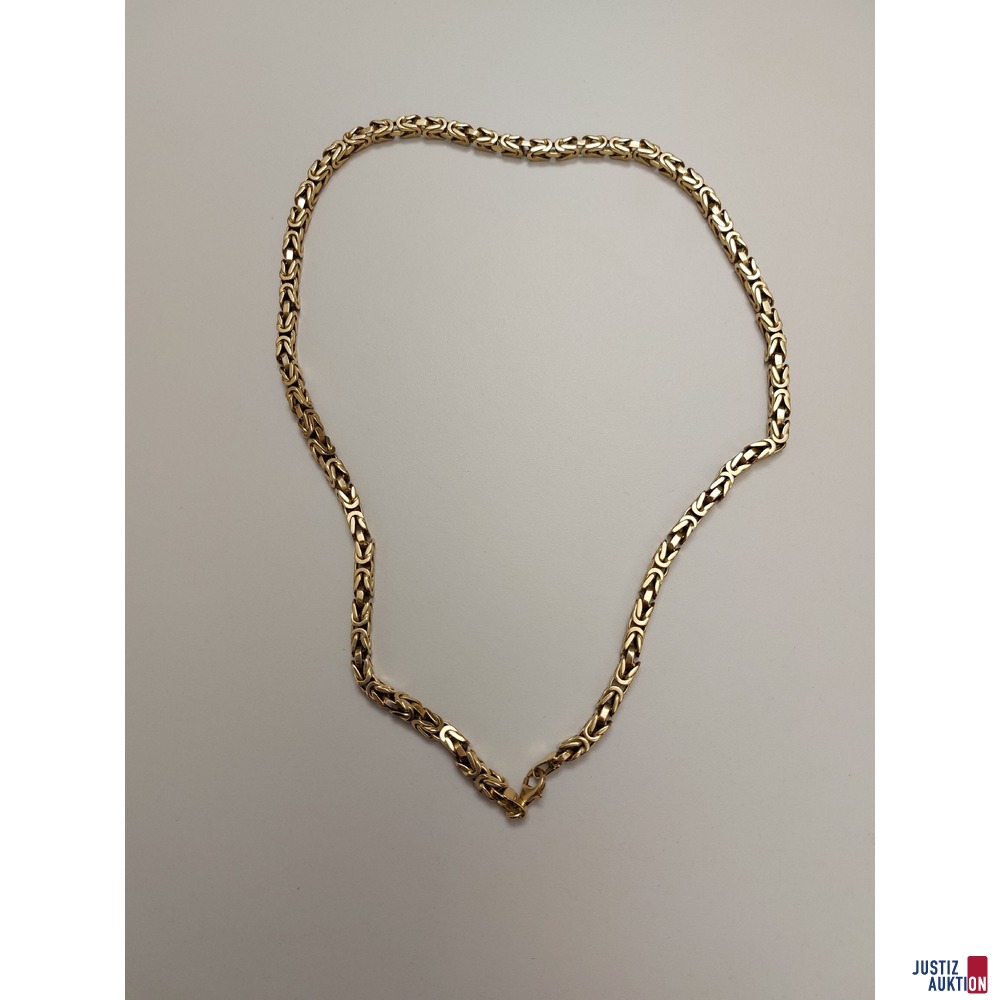 Gelbgoldk&ouml;nigskette 750&sol;000