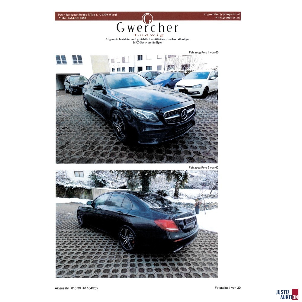 Mercedes-Benz E-Klasse E 400 d 4MATIC
