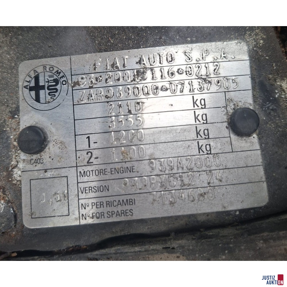 Alfa Romeo 159 JTDM 16v 1.9 