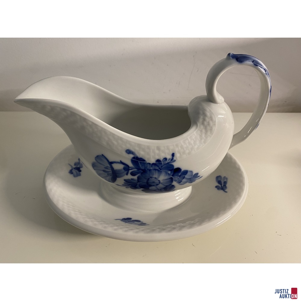 Sauciere mit festem Teller