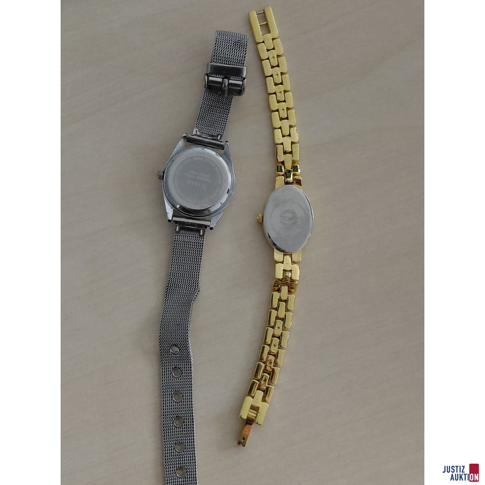 Konvolut bestehend aus 2&nbsp;Damenarmbanduhren