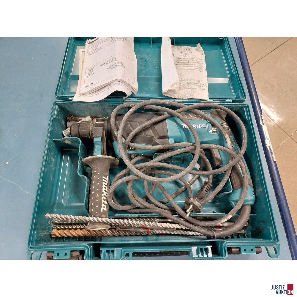 Combinations Hammer der Marke Makita HR 2630 im Koffer