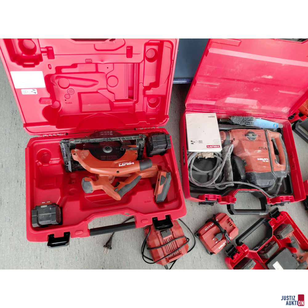 Konvolut an HILTI Werkzeug
