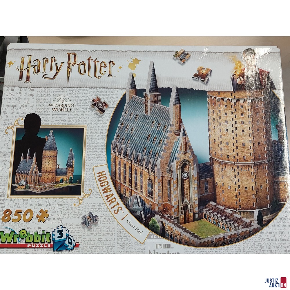 Wrebbit Puzzle Harry Potter Hogwarts 850 Teile